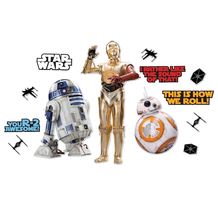 Eureka Star Wars Droids Bulletin Board Set 847633